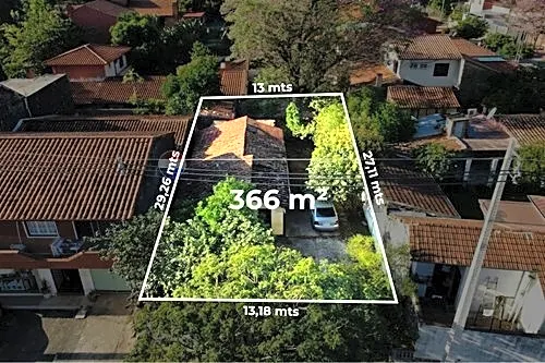 Terreno 366m2 Barrio Mburucuya